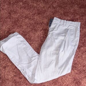 Perry Ellis Men's Light Gray Chinos